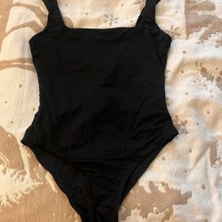 Black SHEIN Bodysuit