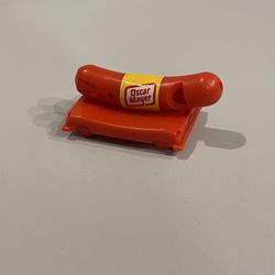 Vintage Oscar Mayer wienermobile wiener hot dog plastic promo whistle