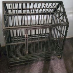 Dog Cage 40" Higp 23" Wide 37" Long