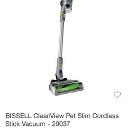 BISSELL CleanView Pet Slim Cordless Stick Vacuum