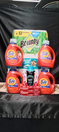 Tide Bounty Colgate Bundle / Combo