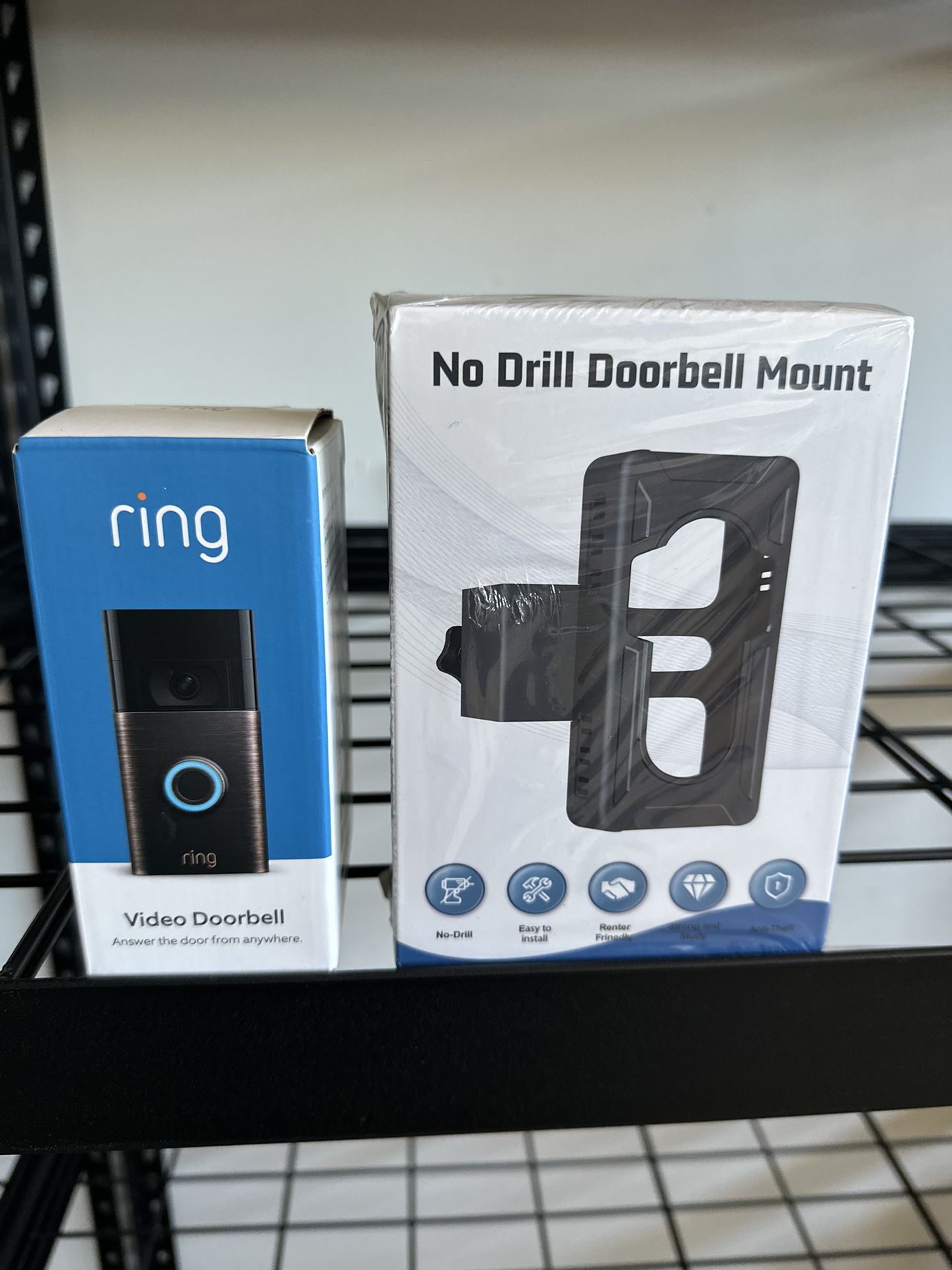 Ring Doorbell And Mount
