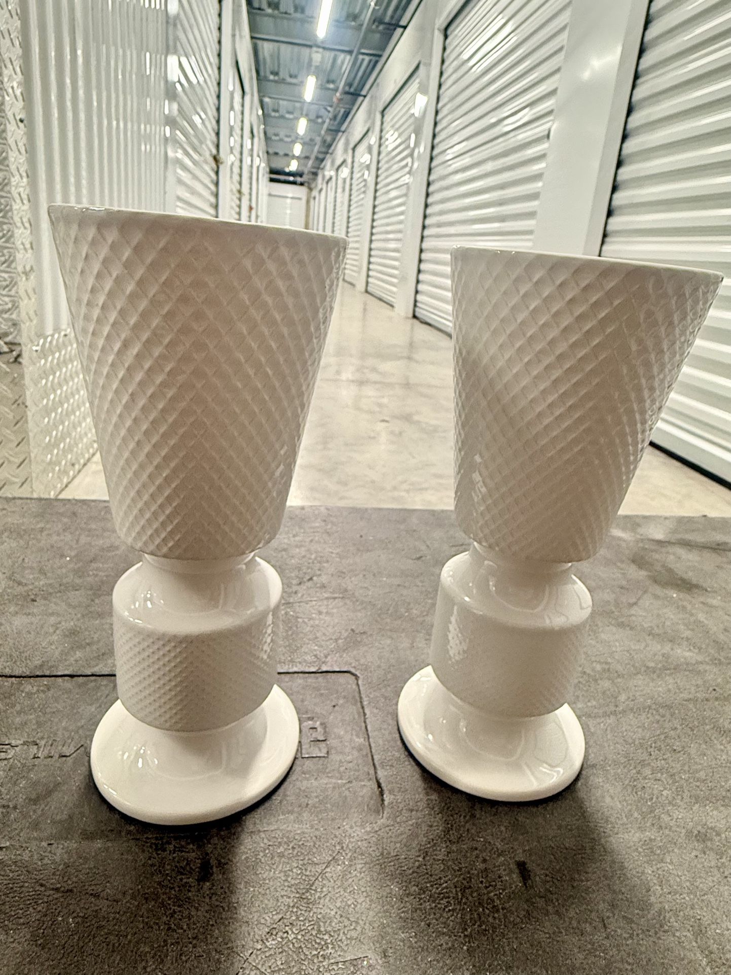 West Elm - Set of 2 candle holders
