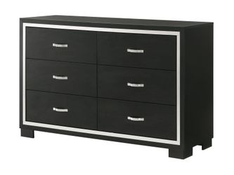 Gennro Black Dresser