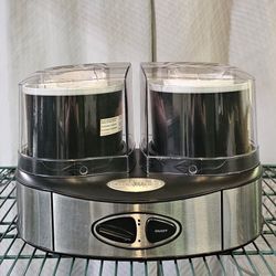 Cuisinart Double Ice Cream Maker – Make 2 Flavors at Once