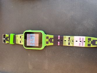 Kids' Minecraft Light Up Interactive Watch - Green