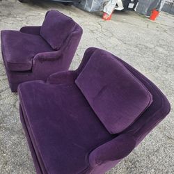 Lounge Chair Sofa  Chair. Plush Velvet 