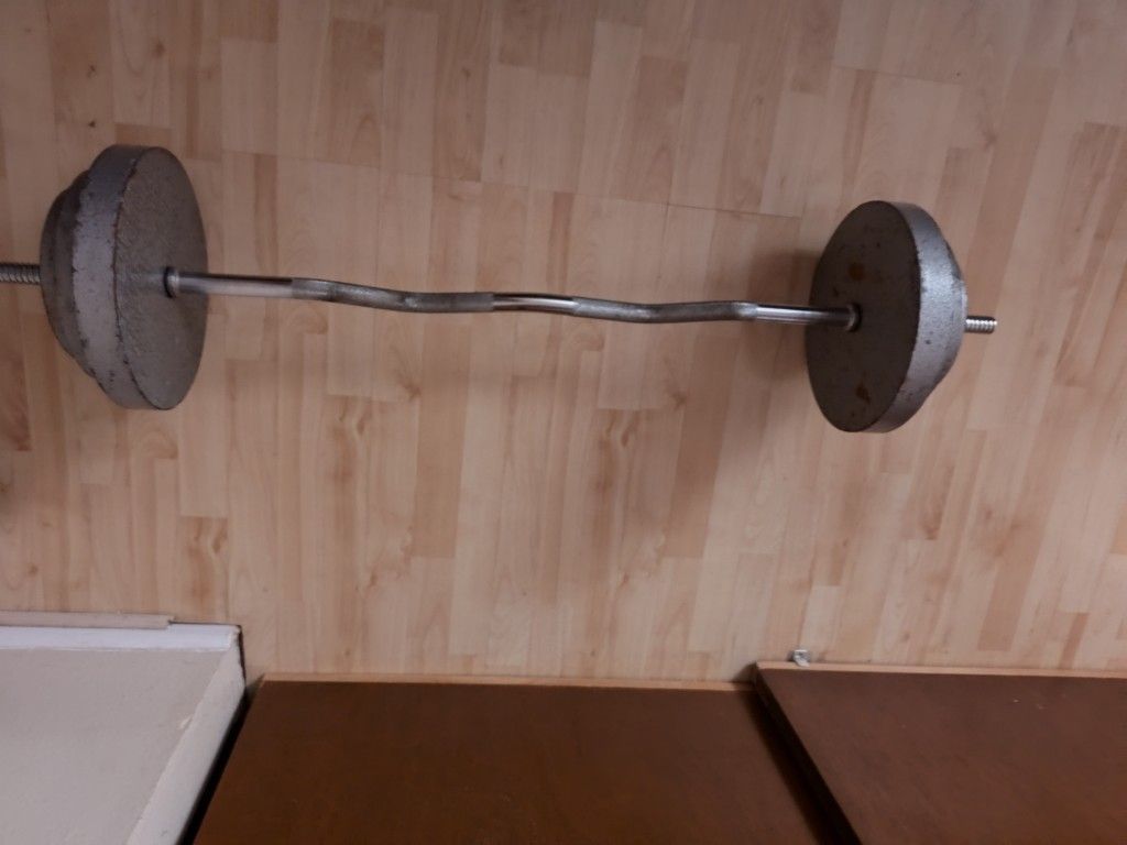 Weights Bar For $75 Come Pick Up