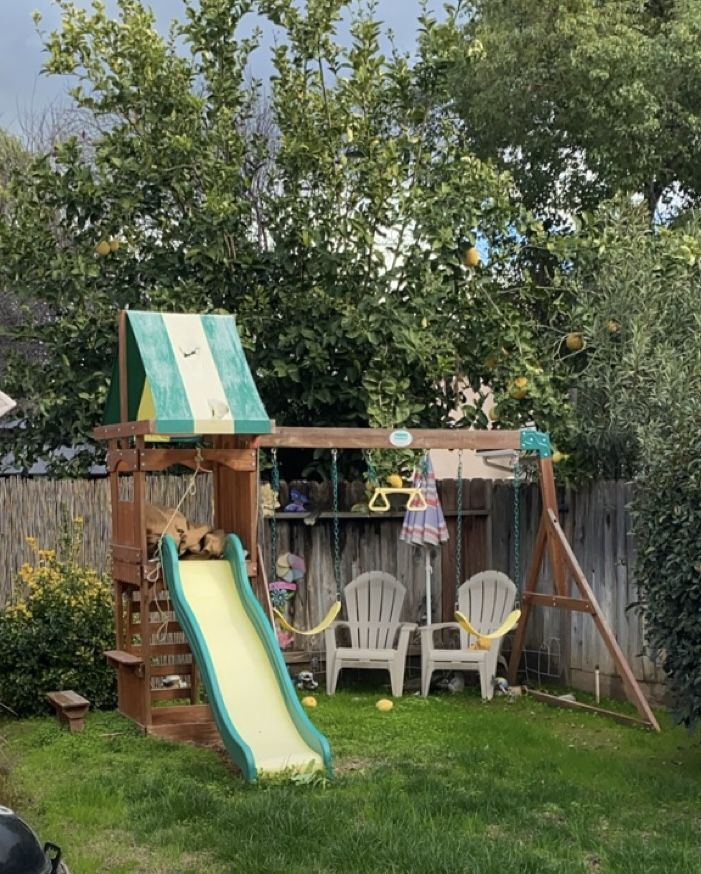 Swing set & Slide