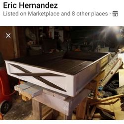 NEW CUSTOM MADE FARMHOUSE STYLE DOG BED FRAME