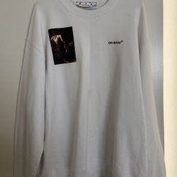 Off-White Caravaggio painting print crew-neck sweatshirt