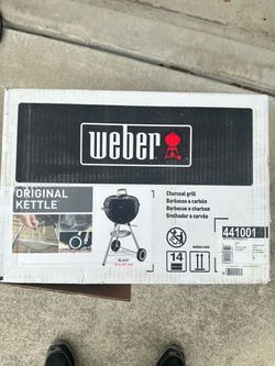 WEBER Original 18” Kettle Black NIB