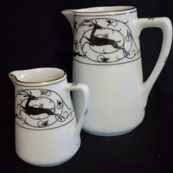 VINTAGE MINI PITCHER & CREAMER SET