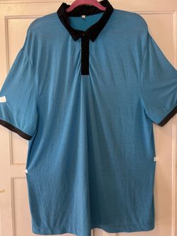 Lululemon Percision Tech Golf Polo Activewear Sz XL