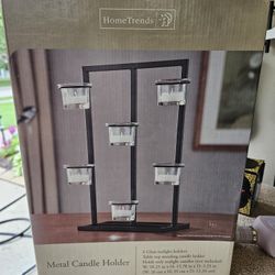 Metal Stand Up Tea Light Holder. New