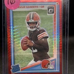 Shedeur Sanders Rated Rookie 