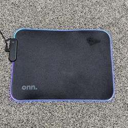 Onn RGB Gaming Mouse Pad 