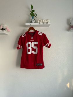Nike San Francisco 49ers Vernon Davis #85 NFL Football Jersey Red/White Size Medium