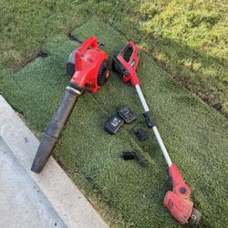 Leaf Blower & Grass Edger