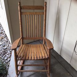 Genuine Cracker Barrel Rocking Chair 