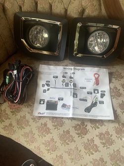 Faros para neblina para GMC Sierra 2500 HD 2015 al 2017