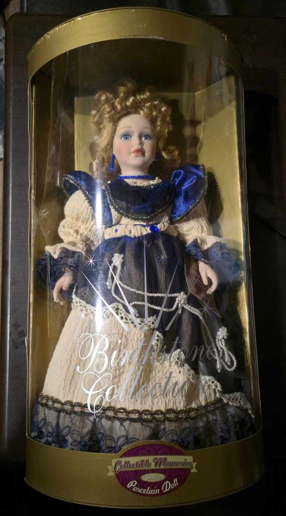 Birth Stone Collections Porcelain Doll