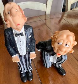 Vintage James The Butler Bottle And Cork Screw Holders!!