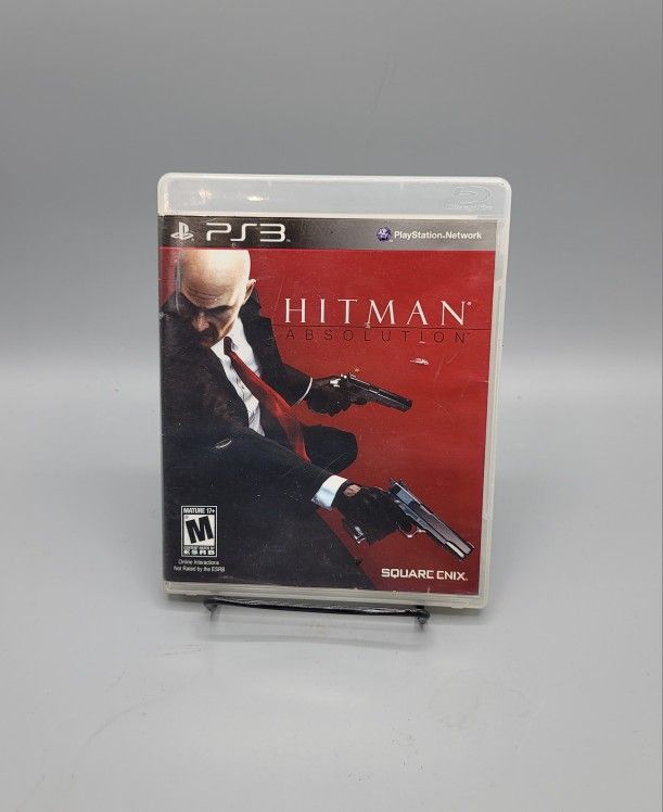 Hitman Absolution Sony PlayStation 3 PS3 Video Game with Manual