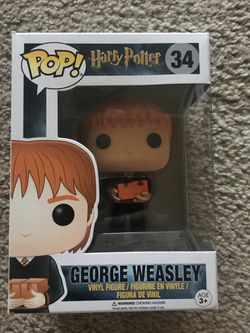 Weigeren Uitgaan Buskruit Harry Potter Funko Pop Figure George Weasley #34 for Sale in Willoughby, OH  - OfferUp