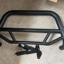 Max Bull Bar (black) | 2011-2013 Dodge Durango/2011-2021 Jeep Grand Cherokee | Black Horse Off Road