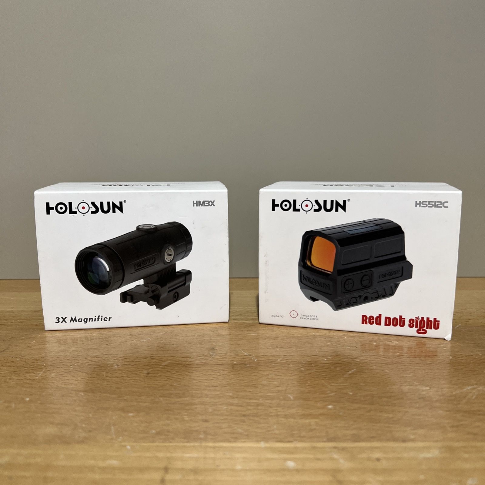 Holosun Red Dot & 3X Maginifer Combo