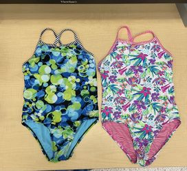 Uglies Girls Cross-cross Back one Piece Swimsuit