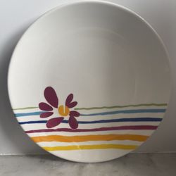 4-Pfaltzgraff Flourish Large Dinner Plate 11 1/4