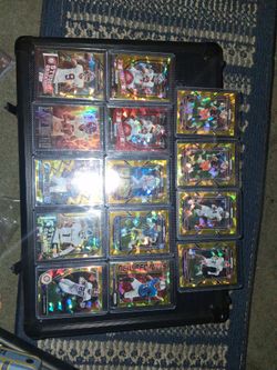 Football cracked ice cards