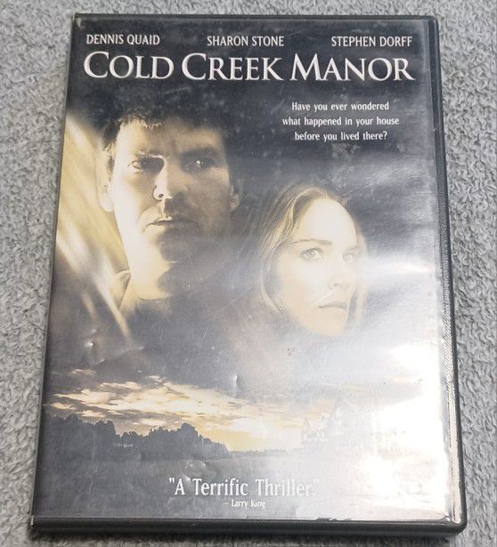 Cold Creek Manor DVD Movie Show Dennis Quaid Stone Dorff