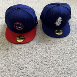 Chicago Cubs New Era 59Fifty MLB Fitted Hats NWT