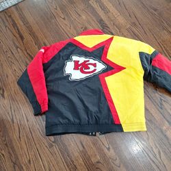Kc Chiefs Vintage Apex Jacket. Xl