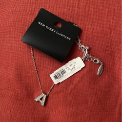 Necklace With Initial A
