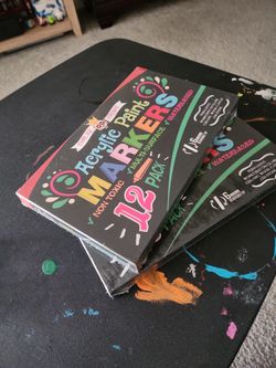 Acrylic Paint Markers (x2)
