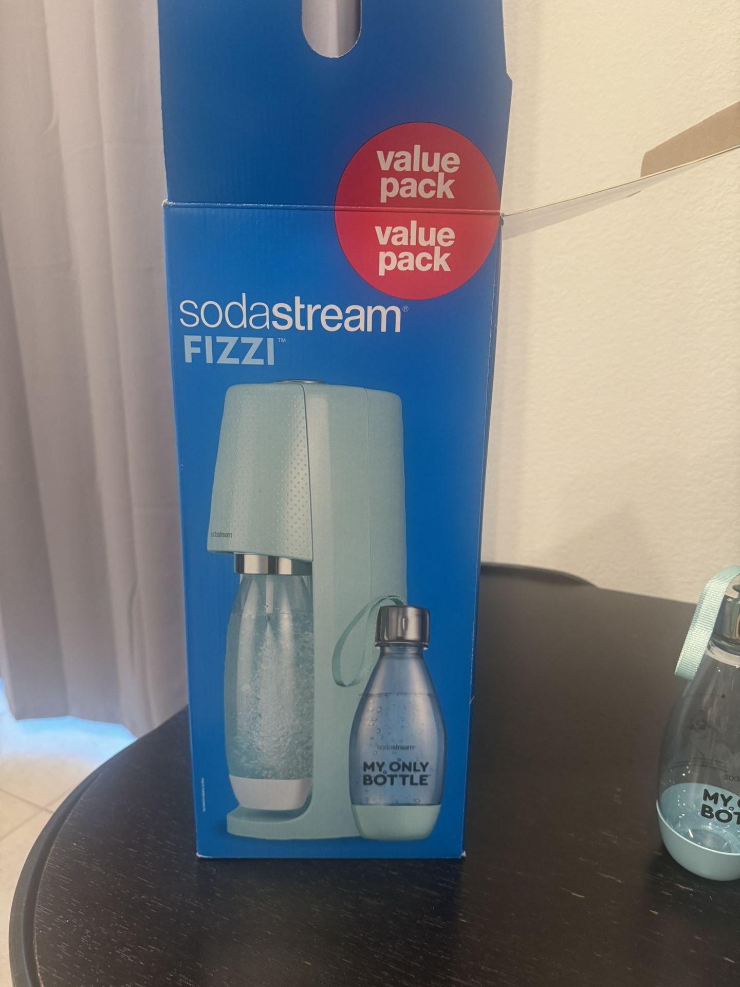 SodaStream Sparkling Water Maker with CO2 and Carbonating Bottle