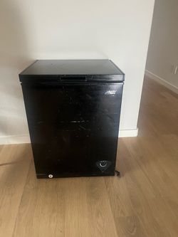 Deep freezer and mini refrigerator