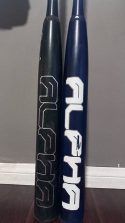 Easton alpha USA/ASA stamp slowpitch softball bats