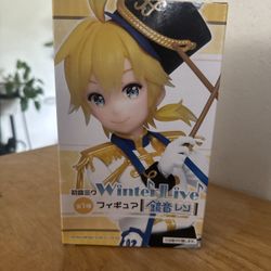 Kagamine Len Character Vocal 02 Winter Anime Figure TAITO BNIB 