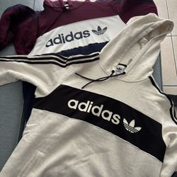 Adidas lot of clothes in excellent condition all size L