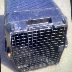 BLACK MEDIUM SIZE HEAVY DUTY ANIMAL CAGE
