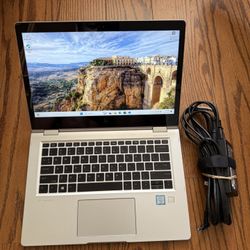 HP Elitebook 13.3”/16G RAM/256GB SSD/Touchscreen/Facial Recognition/Fully Functional/Good Battery