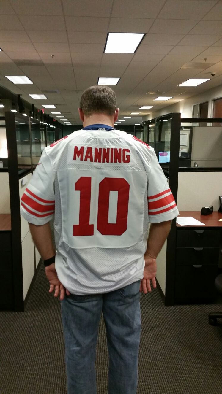 Eli Manning Super Bowl 46 Jersey