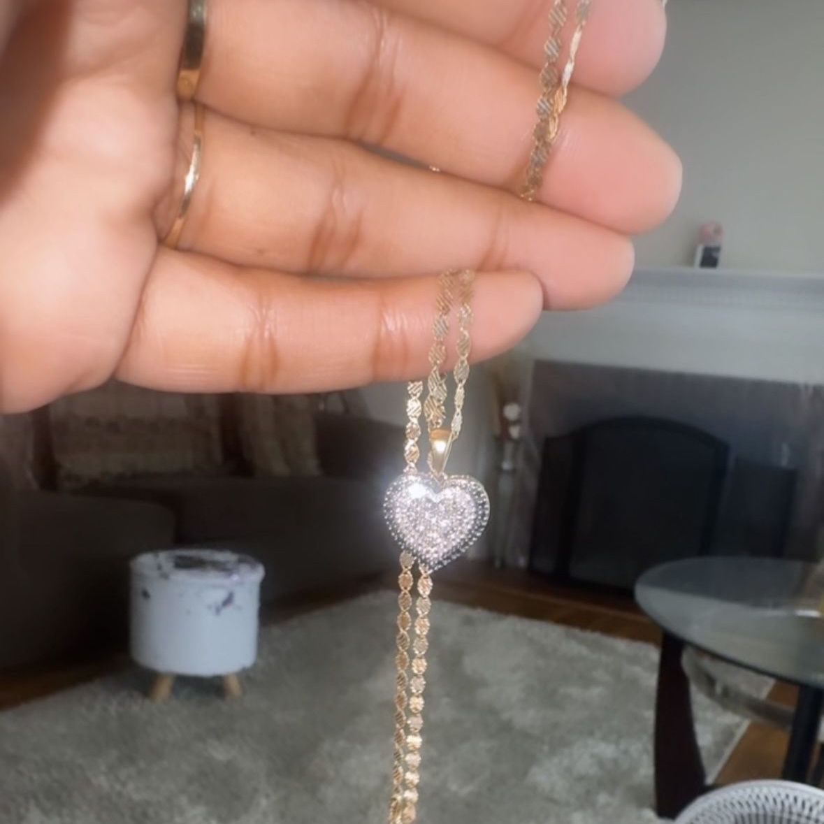 Composite diamond pendant (pendant only)