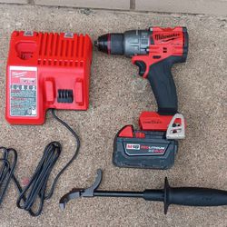 Milwaukee M18 Fuel 1/2" Hammer Drill with ONE KEY