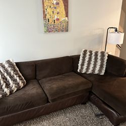 Couch, Table, Pillows